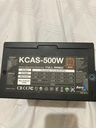 Fonte real KCAS-500