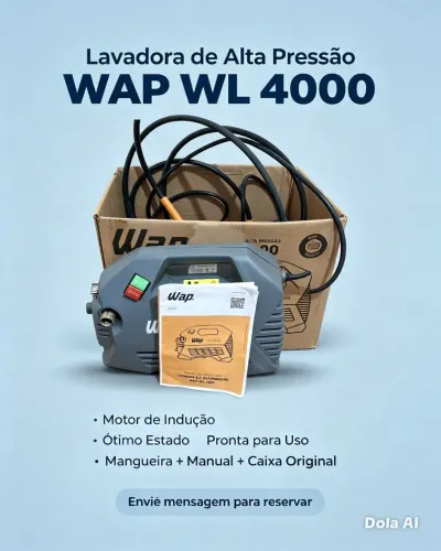 Vende-se Lavadora Wap WL 4000 2000W