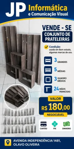 Prateleiras MDF 
