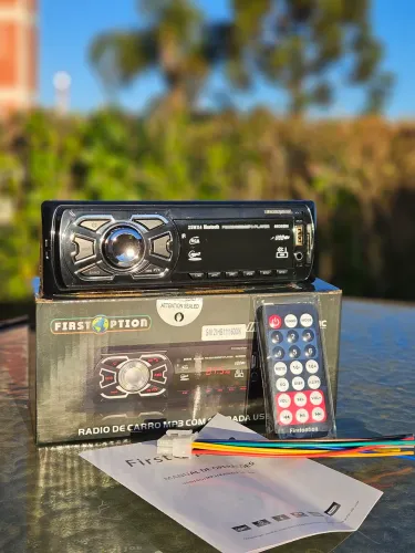 Som automotivo MP3 bluetooth rádio FM