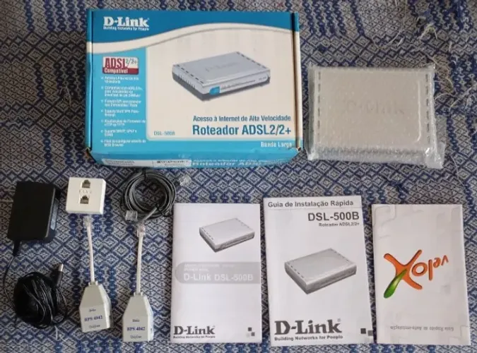 Roteador D Link DSL 500B ( Novo )