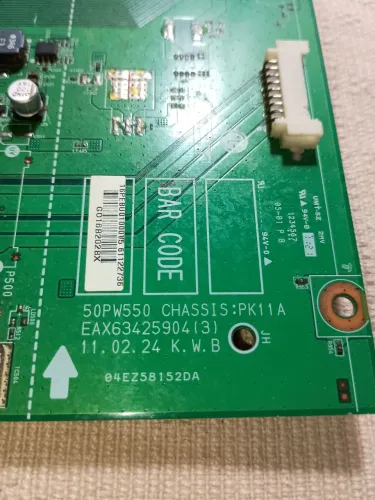 PLACAS PARA TV.PLACA PRINCIPAL DA TVLG