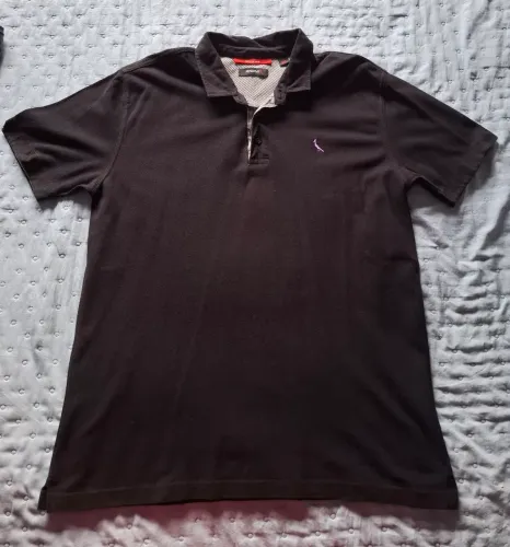 Camisa Polo Reserva Preta Tamanho 3G