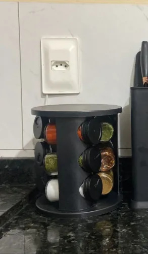 Porta temperos giratório