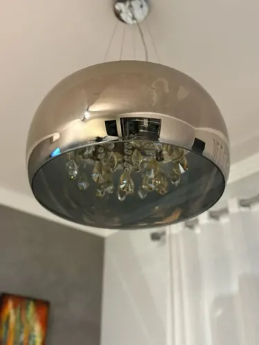 Luminária de cristais