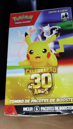 MINI BOOSTER BOX 30 ANOS POKÉMON 