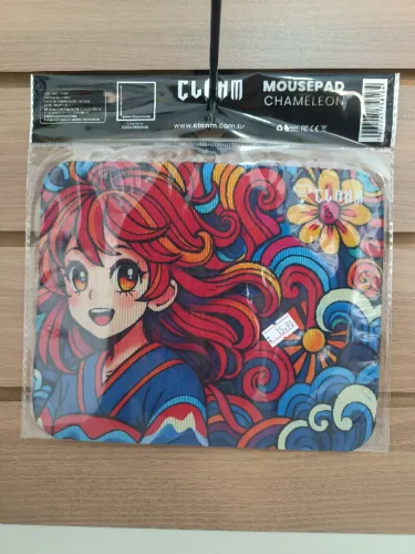 Mousepad Gamer CLANM Chameleon 22x18cm Speed Antiderrapante Estampado