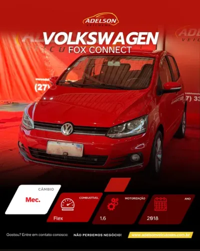 Volkswagen Fox Connect 1.6 Flex 8V 5P 2018
