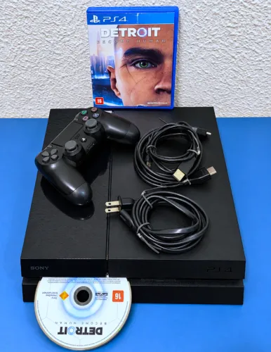 Vendo PS4 Completo + Jogos + Controle + Entrega