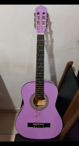 Violão Myth Juvenil Lilás + Acessórios