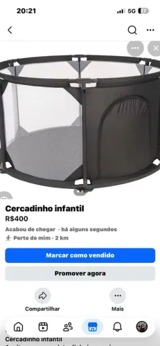Cercado para criança