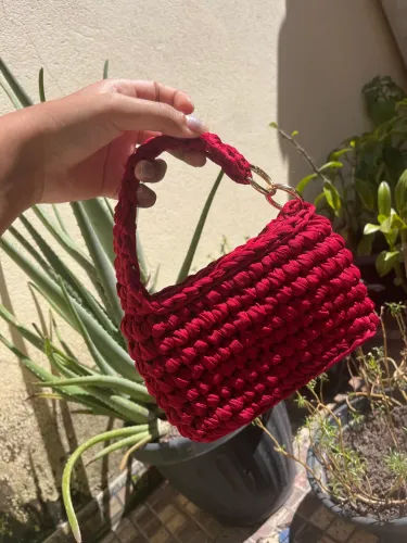 Bolsa de Crochê