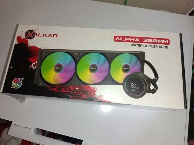 Water Cooler Gamer Kalkan Iota 360 ARGB Preto