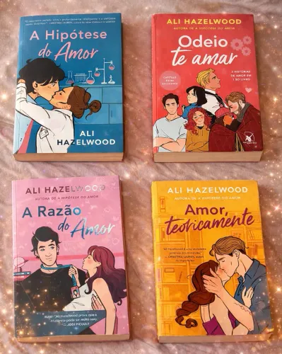 4 litros de romance da autora ali hazelwood 
