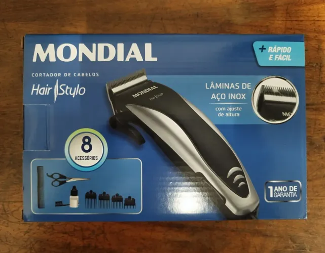 Cortador de Cabelo Mondial Hair Stylo 127V