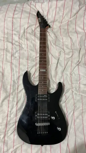 Guitarra LTD M-10 - Impecável e com upgrades!