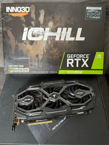 RTX 2070 SUPER ICHILL INJO3D modelo raro 