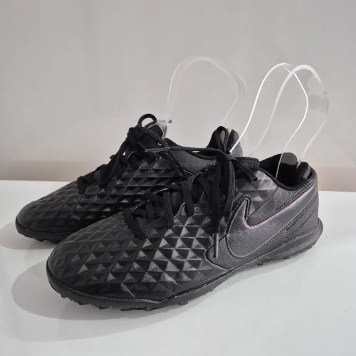 Chuteira Society Juvenil Nike Tiempo Legend 8 Club - Preto