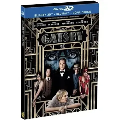 Blu-Ray O Grande Gatsby- Duplo com Luva Lenticular