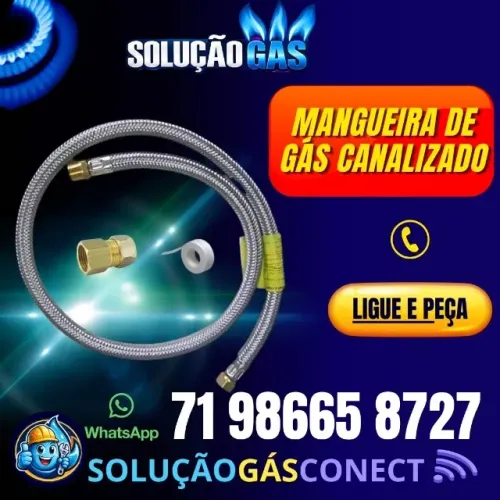 Mangueiras Para Gás Botijão ou Canalizado ( Encanado ) todos os modelos
