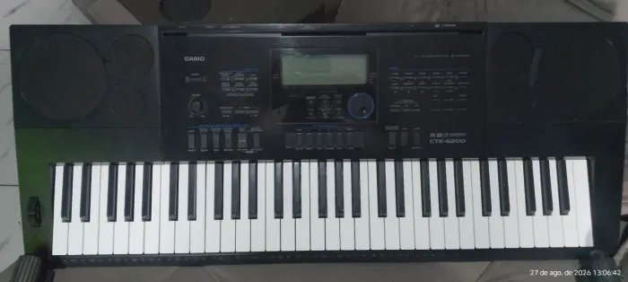 Vendo CTK 6200 R$750,00 pra sair logo
