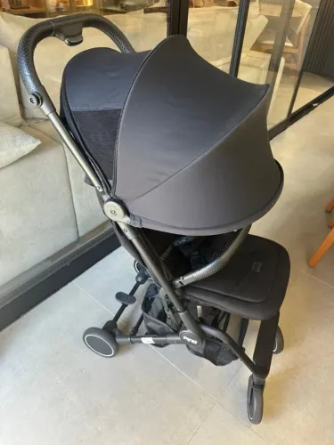 Carrinho de Bebê ABC Design Ping Diamond Asphalt - SemiNovo | Premium