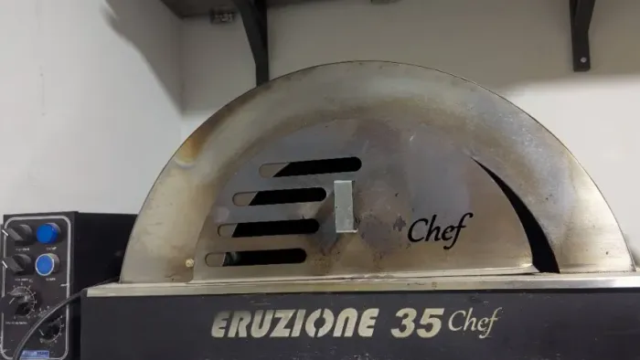 Forno de pizza giratório metallo prime ERUZIONE 35 Chef