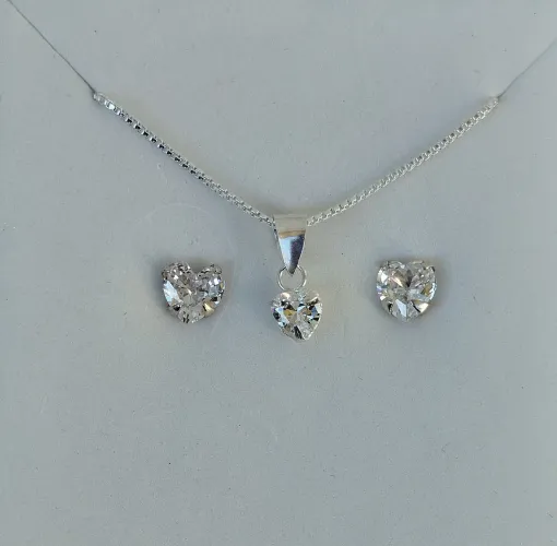 Conjunto de Prata 925