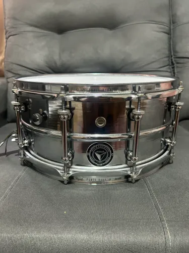 Caixa Bauer Metallic Steel Shell 14x6,5