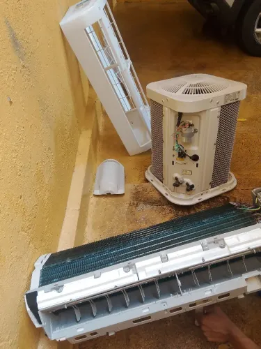 Limpeza e instalação