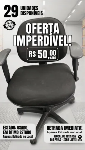 CADEIRA ESCRITÓRIO