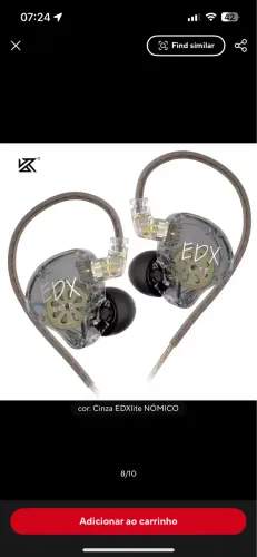 KZ-EDX Lite HIFI lacrado