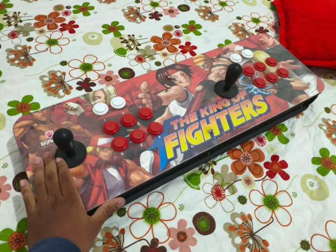Arcade de the king of fighters ou troco por Nintendo switch lite