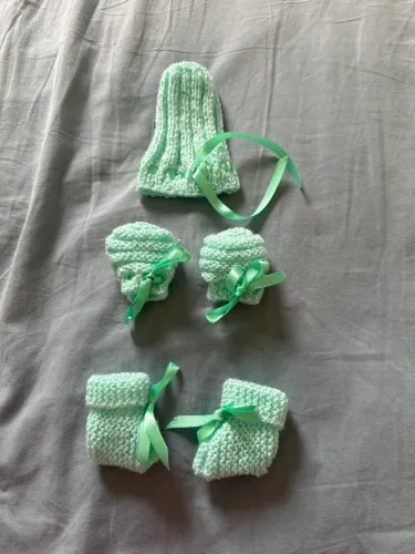 Kit pré maturo ou boneca verde claro 