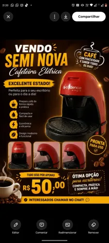 Cafeteira elétrica 