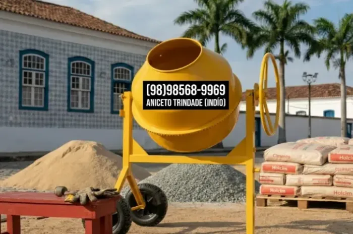 Locação de Betoneira 400L Profissional 140$