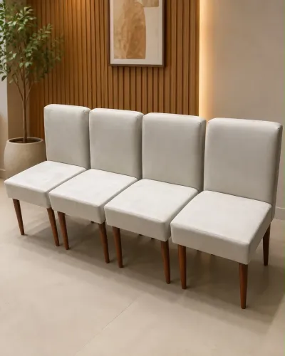 CADEIRAS DE JANTAR ESTOFADAS,FAZEMOS EM VÁRIAS CORES