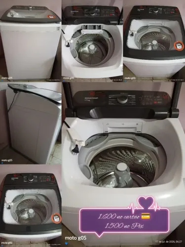 LAVADORA BRASTEMP 17 KG 