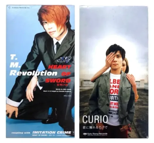 Samurai X / Rurouni Kenshin "Mini CDs Single" Importados do Japão