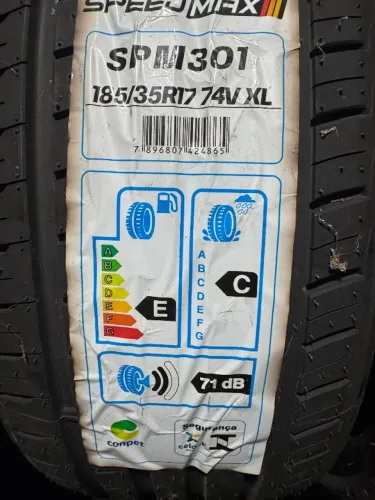Pneu Speedmax SPM301 185/35R17 novo und 