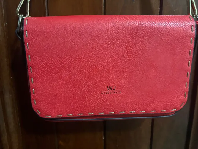 bolsa vermelha