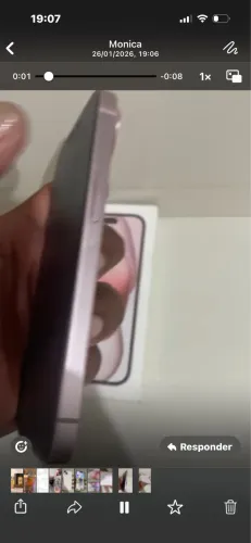 Celular iphone 15 sem marcas todo original