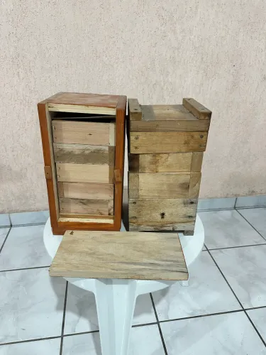 Caixa Casa de Abelha Jataí Mini