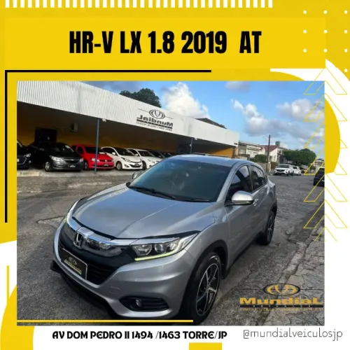 Honda HR-V LX 1.8 Flexone 16V 5P Aut. 2019