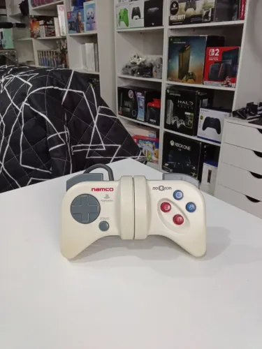 Vendo Controle Volante NeGcon Namco Playstation 1 Semi novo