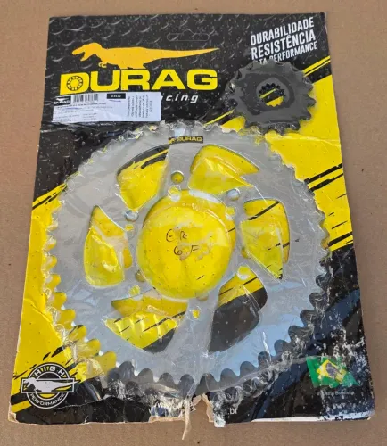 Kit Coroa Pinhão Kawasaki ER-6N /ER-6F 2006 até 2026 - NOVO NA EMBALAGEM 