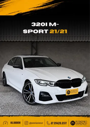 BMW 320I A 2.0 TB M Sport Activeflex 16V 4P 2021