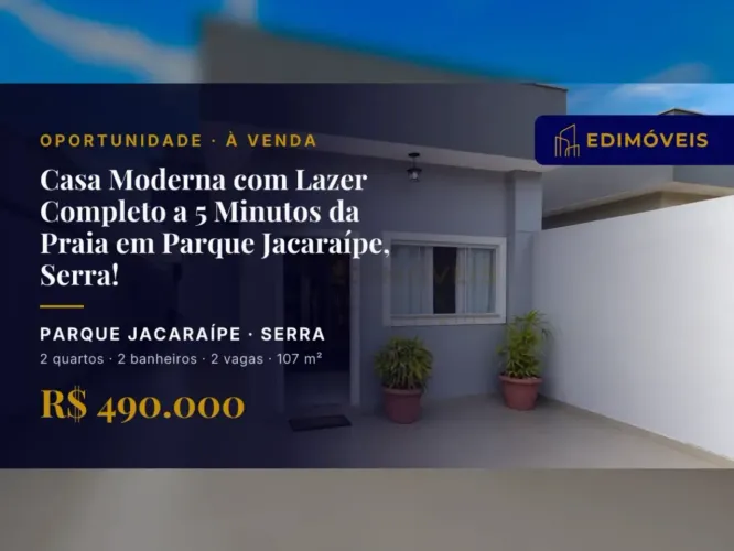 Seu novo lar em Parque Jacaraípe: Casa 2 quartos com piscina e conforto