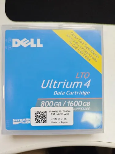 Caixa Com 5 Fitas Lto-4 Dell 800gb / 1.6tb Novas Lacradas