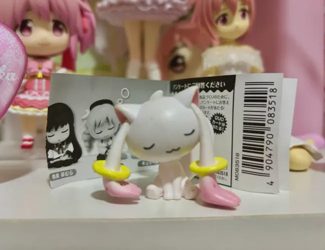 Mini figure original kyubey madoka mágica